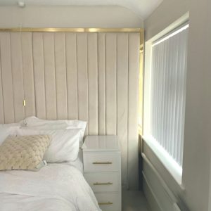 Ariana Wall Mounted Panelled Headboard