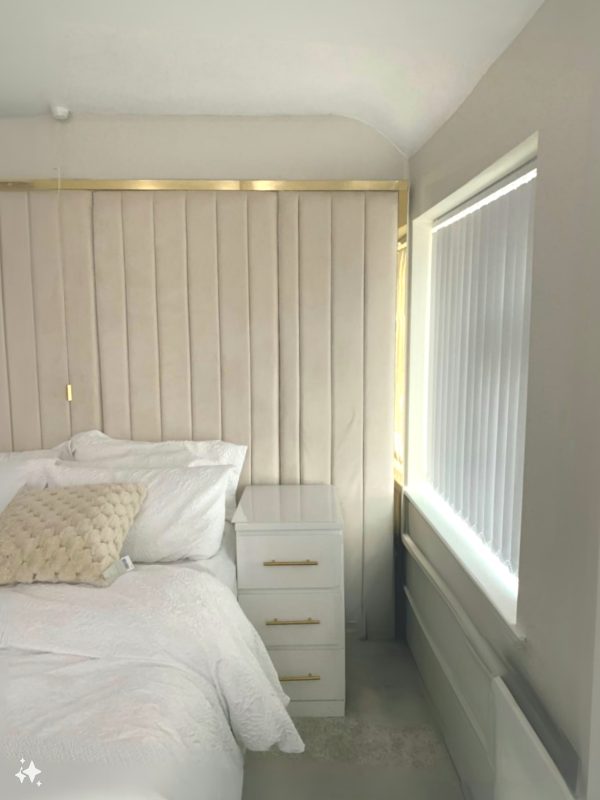 Ariana Wall Mounted Panelled Headboard