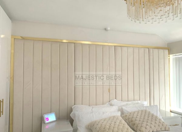 Ariana Wall Mounted Panelled Headboard - Image 2