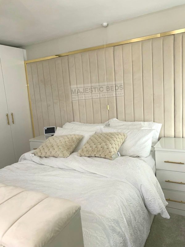 Ariana Wall Mounted Panelled Headboard - Image 5