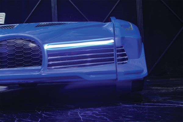 Blue Race Car Bed - Image 4