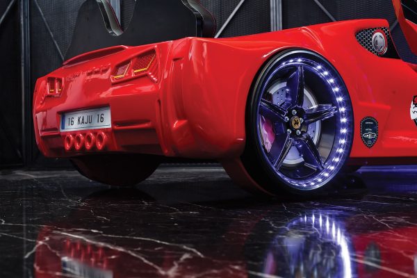 Kids Red Race Car Bed - Image 9