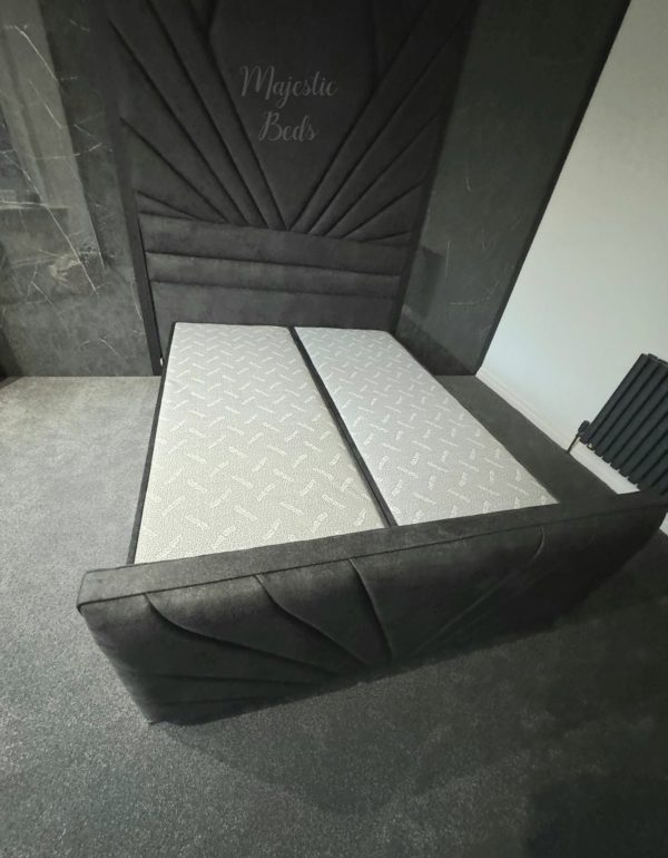 Majestic Diamond Wall Mounted Headboard with Side Panels - Image 2