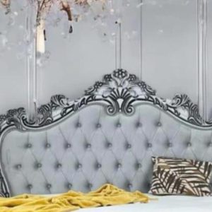 Zarah French-Style Upholstered Ottoman Bed