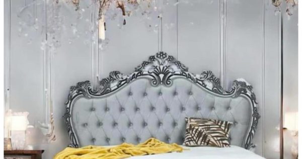 Zarah French-Style Upholstered Ottoman Bed