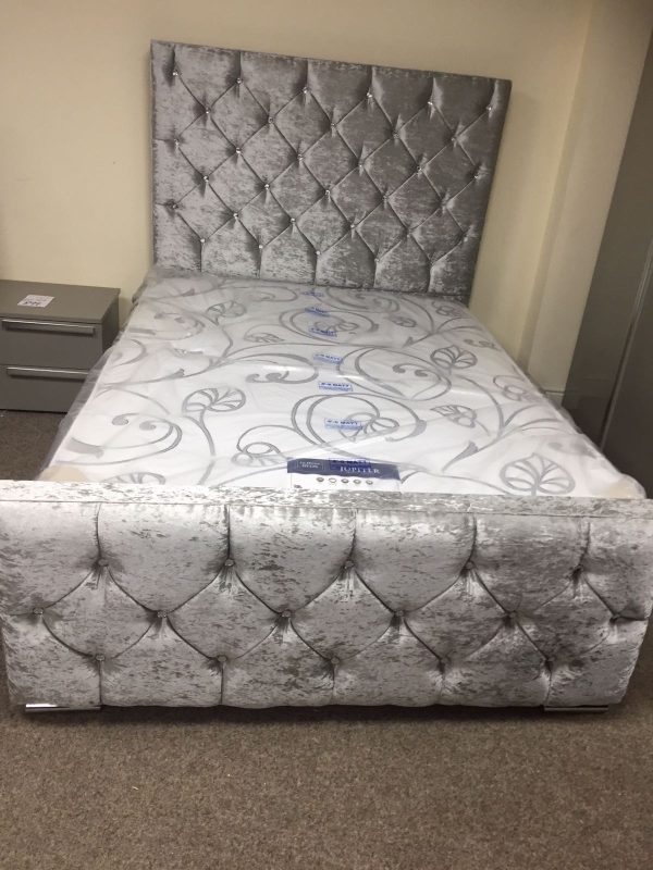 Eva Crisscross Diamond Bed - Image 4