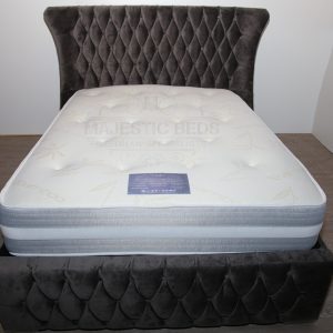 Oxford Wide Wingback Ottoman Storage Bed