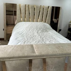 Vianca extravagant Mirrored TV Bed