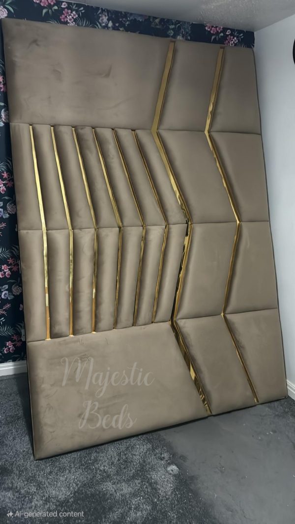 Geometric Wall Mounted Headboard - Image 14