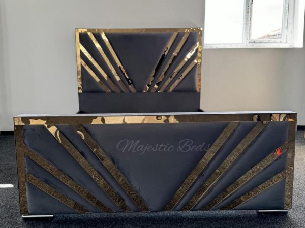 Milano V Luxurious Mirrored Bed