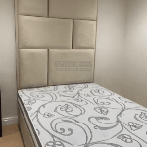 Designer Hypnos Upholstered Ottoman Bed with Mattress
