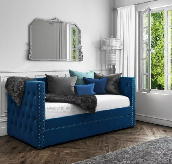 Designer Mason Velvet Day Bed