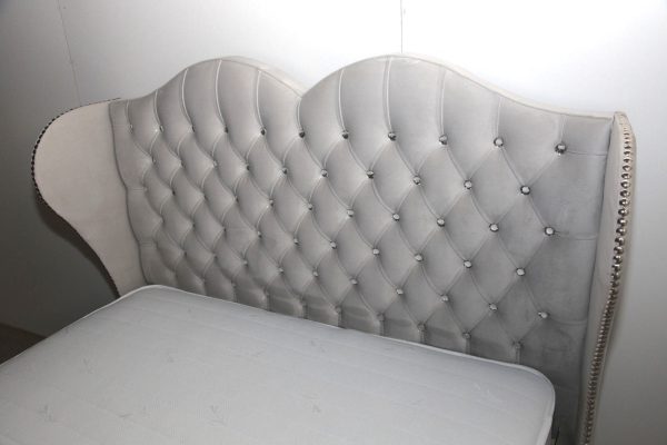 Zara Twin Curved Winged Bed - Image 2