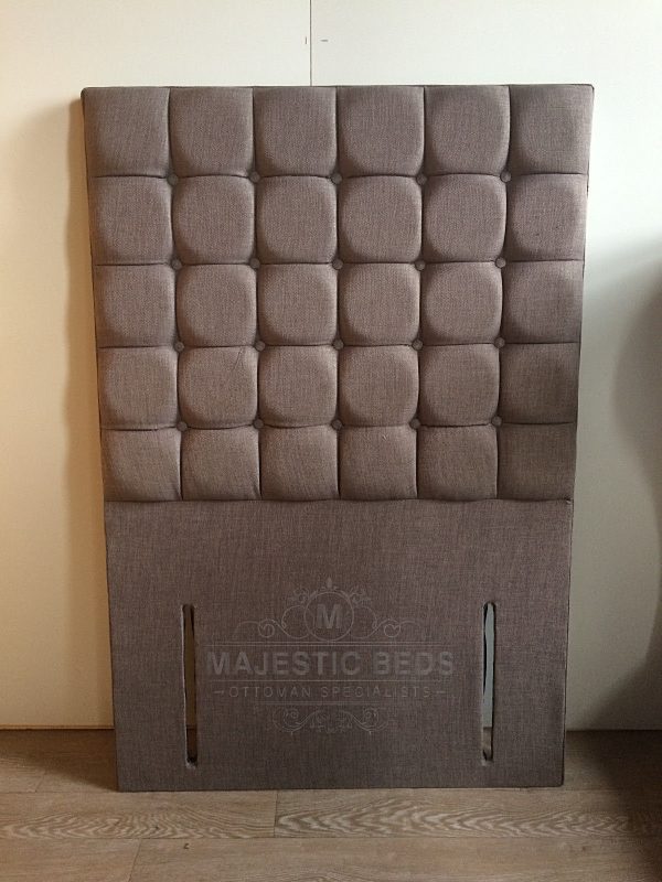 BEST SELLING HENDRIK HEADBOARD ** UPHOLSTERED CHENILLE SMALL CUBE 3FT - Image 2
