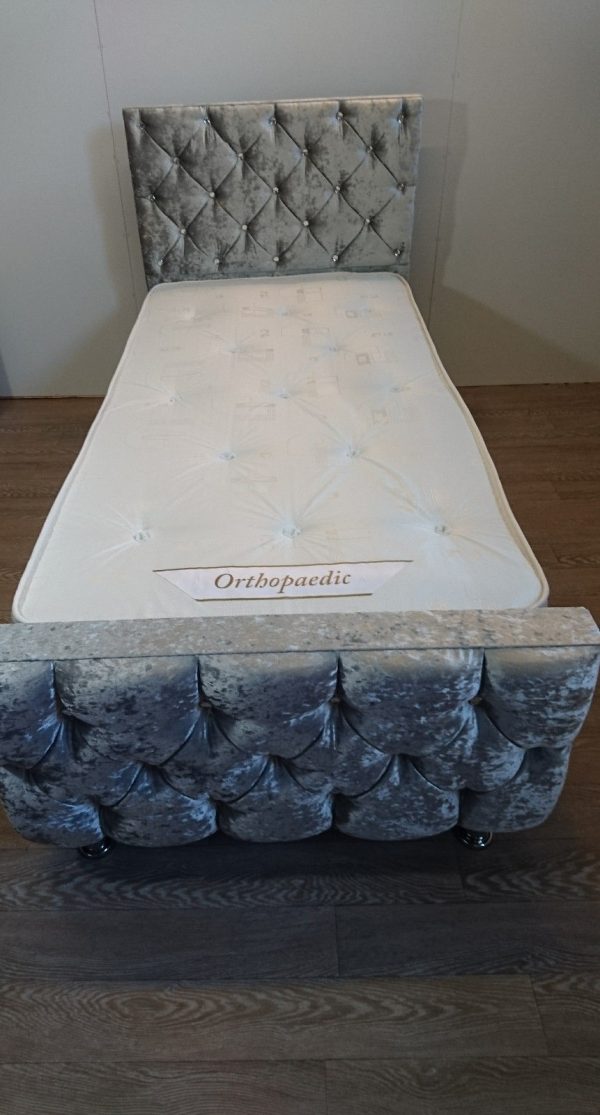 Eva Crisscross Diamond Bed - Image 3