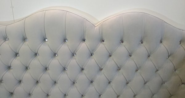 Zara Twin Curved Winged Bed - Image 4