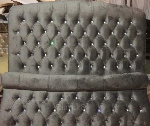 Lille Swan Style Curved Sleigh Bed Divan Based - Image 4