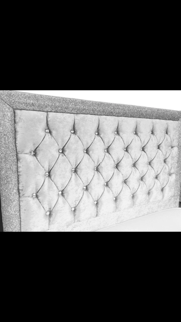 Dazzling Glitter Bumper Bar Slatted Bed - Image 6