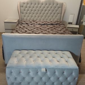 Zara Twin Curved Winged Bed