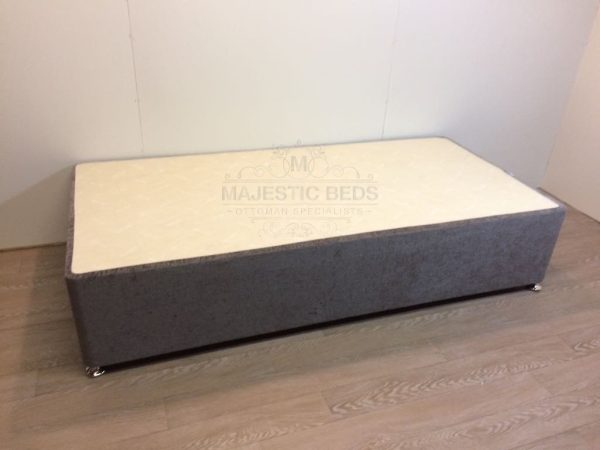 DIVAN UPHOLSTERED SINGLE 3FT NEW BED DIVAN WITH DRAWER OPTIONS SINGLE BASE (Copy)