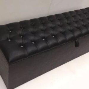 OTTOMAN CHESTERFIELD STORAGE BOX EXTRA LARGE 60 INCH